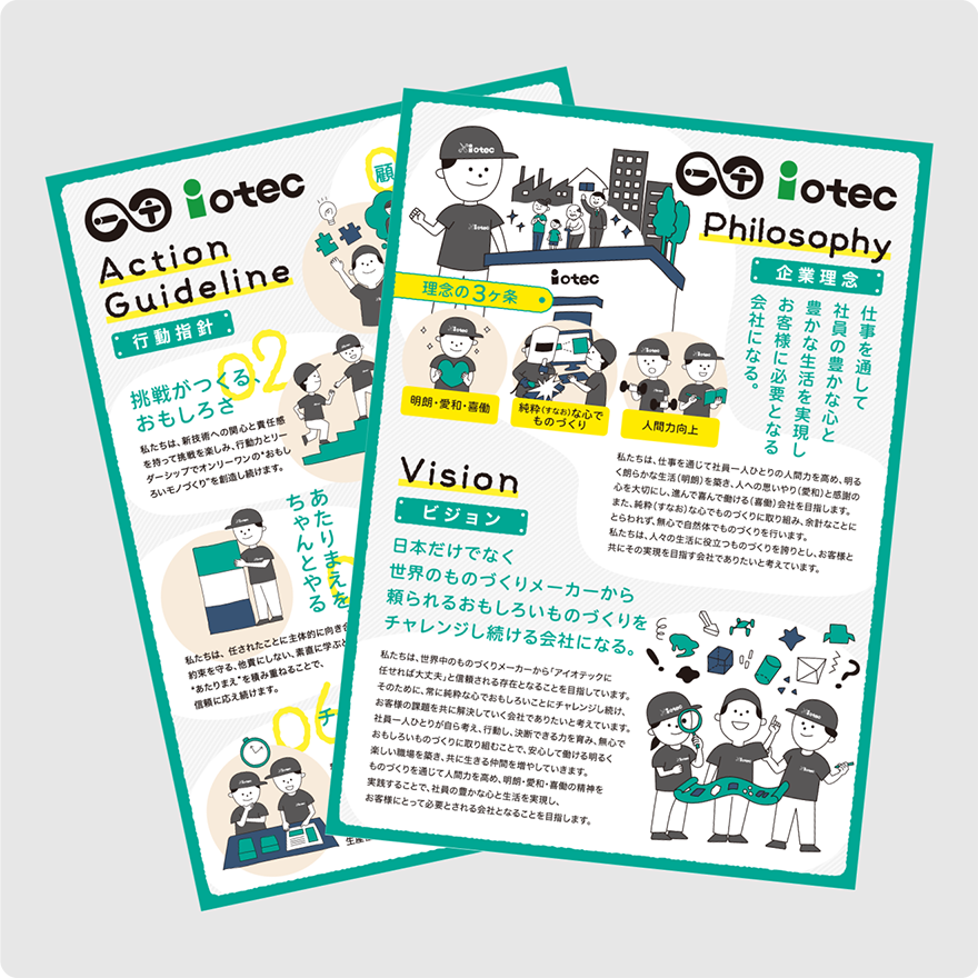 アイオテックのクレドイメージ